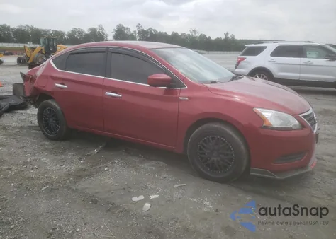 2014 Nissan Sentra S z USA, uszkodzony, nr VIN 3N1AB7AP6EY264598